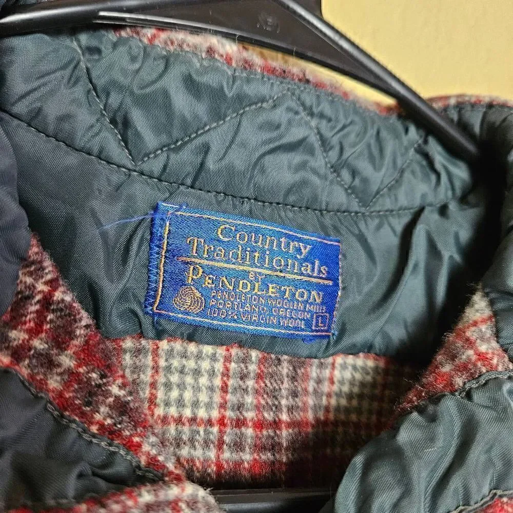 Pendleton Country Traditionals Plaid Flannel Jacket
